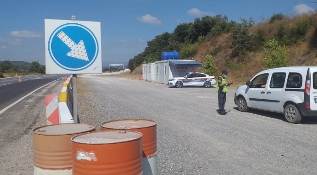 Çan İlçe Jandarma ekiplerinden 'Huzur Güven Uygulaması'