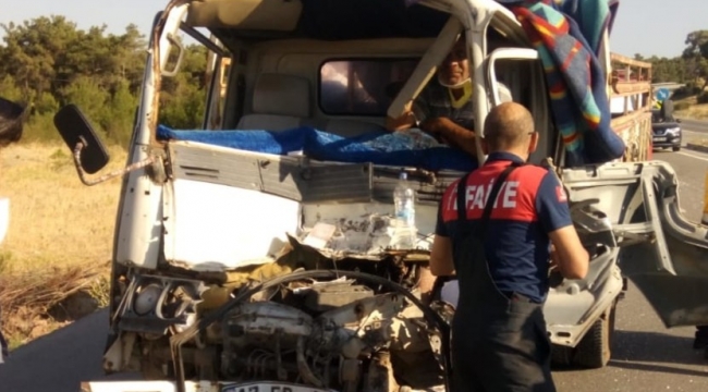 Çanakkale'de trafik kazası: 1 yaralı
