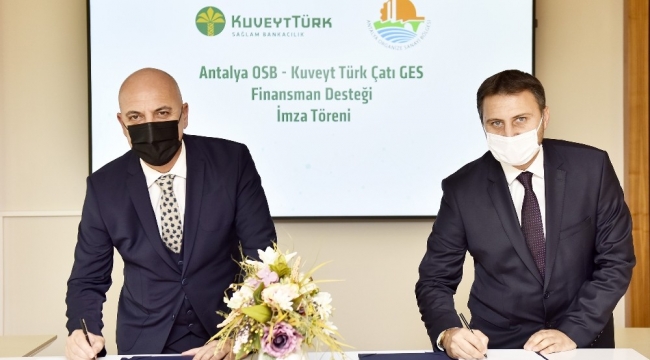 Antalya OSB Sanayicisine GES için özel finansman desteği