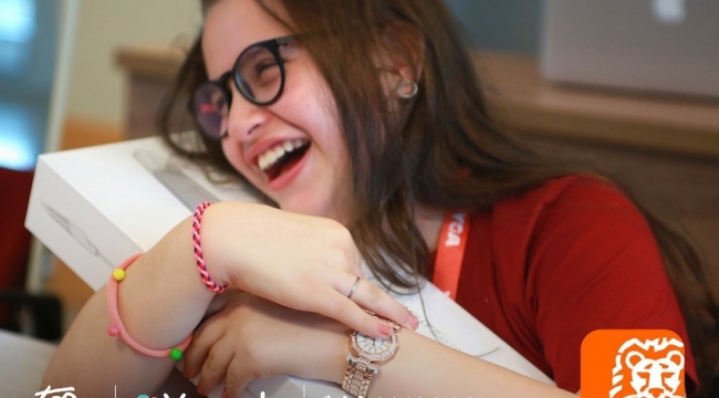 ING'den görme engelli öğrencilere akıllı baston desteği