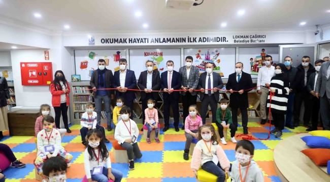 Bağcılar'da çocuk kütüphanesi açıldı
