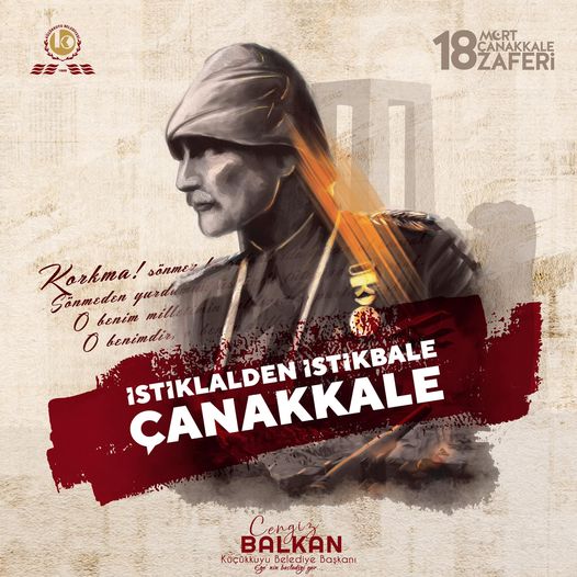 Küçükkuyu Belediye Başkanı Cengiz Balkan 'ın 18 Mart ilanı