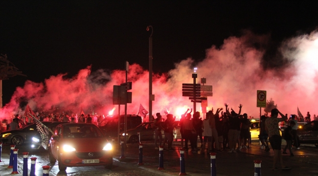 Altaylı taraftarlar Süper Lig'i kutladı