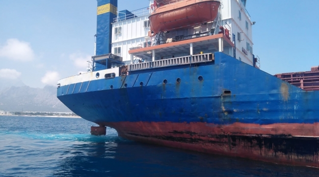Antalya'da denizi kirleten gemiye 1 milyon 566 bin lira ceza