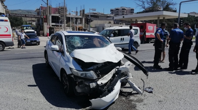 İzmir'de kaza yapan araçtan uyuşturucu çıktı