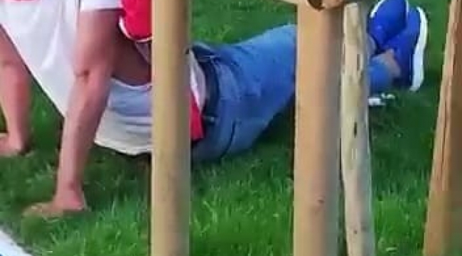 Ümraniye'de çocuk parkında silahlı bıçaklı kavga: 2 yaralı