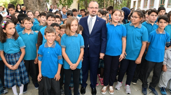 AK Parti Grup Başkanvekili Turan'dan okul müjdesi