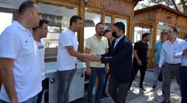 Aliağaspor FK, çeyrek final öncesi taraftarıyla buluştu