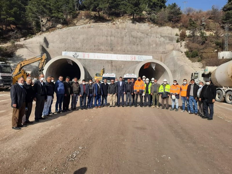 EZİNE TEŞKİLATIMIZDAN AYVACIK KÜÇÜKKUYU TÜNELLERİNE TEKNİK GEZİ