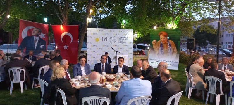 ÇANAKKALE İYİ PARTİ İFTAR YEMEĞİ