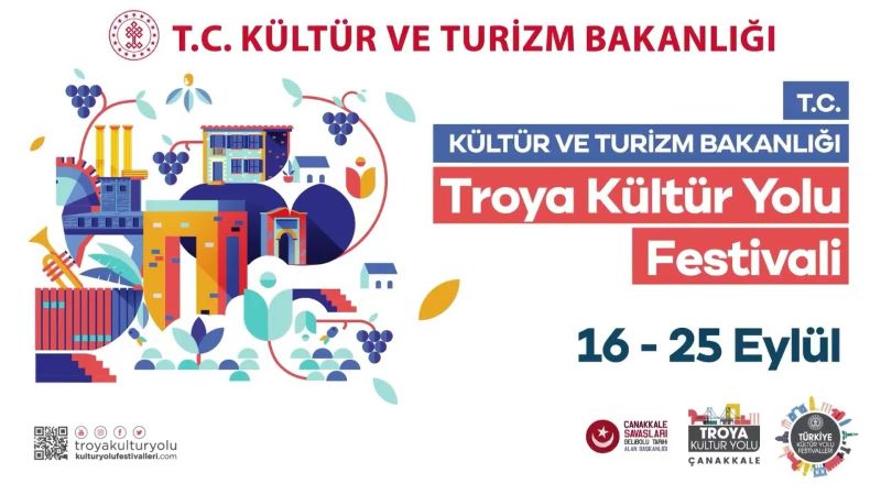 TROYA KÜLTÜR YOLU FESTİVALİ'NDE ŞEHRİN DÖRT BİR YANI SANAT