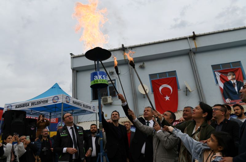 "2022 KIŞI GELMEDEN KARABİGA'DA DOĞAL GAZ YANACAK DEMİŞTİK"