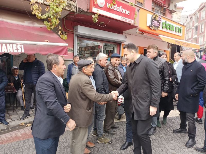 AYVACIK'TA AK PARTİ RÜZGARI