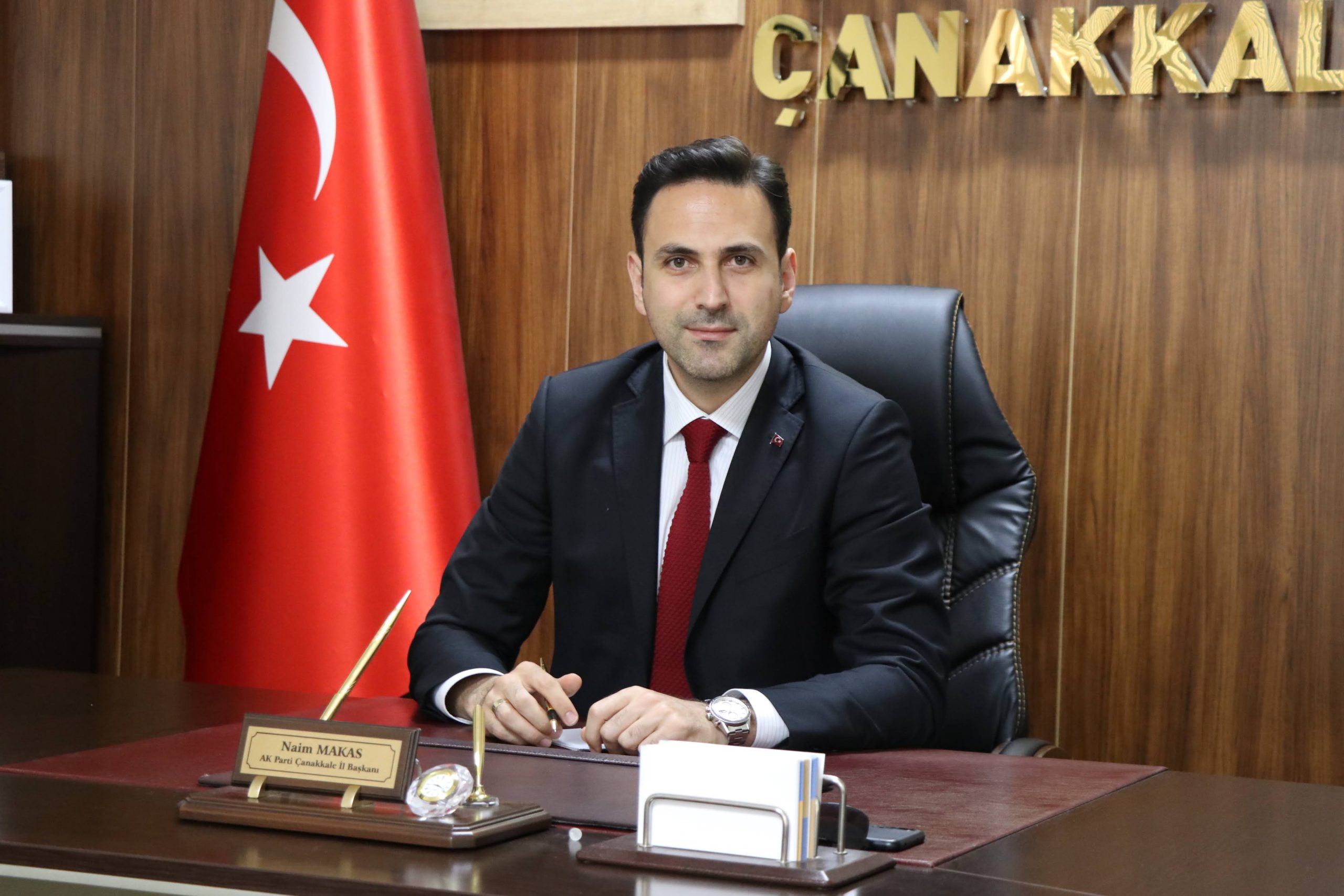 AK Parti Çanakkale İl Başkanı Naim Makas, 14 Mayıs'ta yapılacak olan Genel Seçimler ve seçim sürecine dair açıklamalarda bulundu.