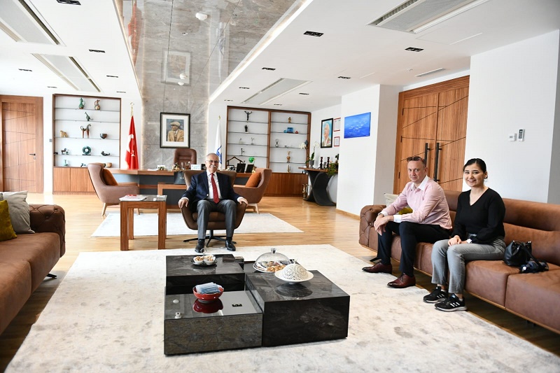 Çanakkale Köprü Otoyol İşletme Müdürü Benderli'den Başkan Gökhan'a Ziyaret