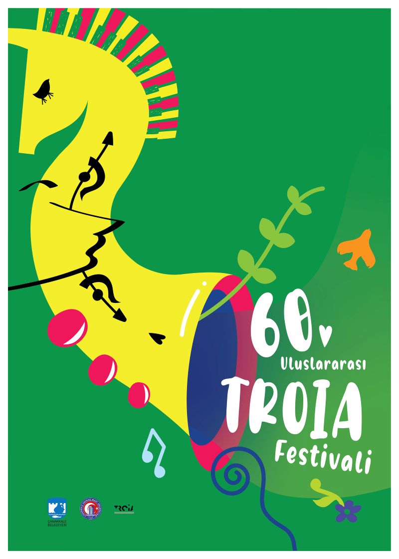 Uluslararası Troia Festivali Afiş Tasarım ve Uygulama Yarışması Sonuçlandı