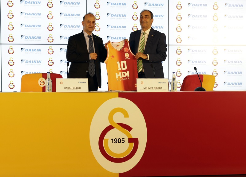 Daikin Türkiye, Galatasaray Kadın Voleybol Takımı'nın isim sponsoru oldu