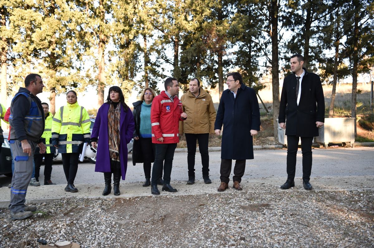 Başkan Erkek Sokak Hayvanları Bakım ve Rehabilitasyon Merkezi'ni Ziyaret Etti