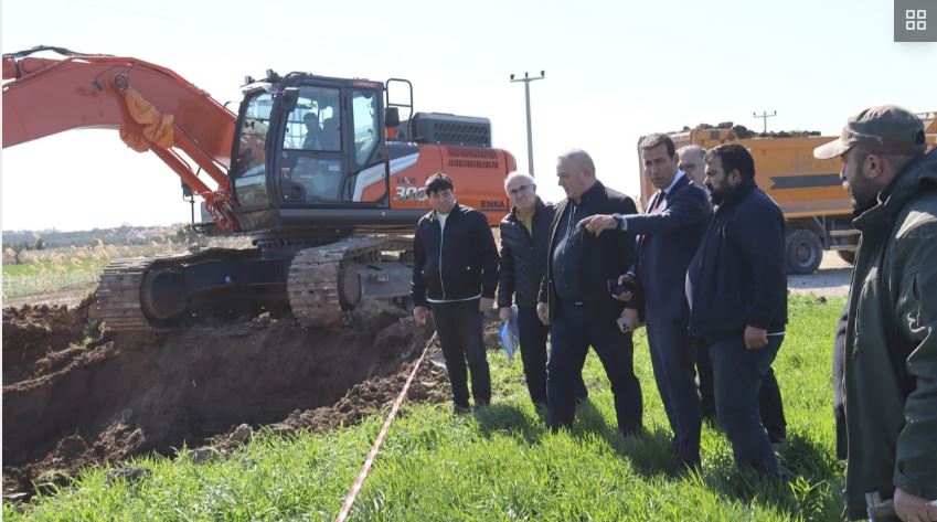 Geyikli'de Sahil Kanalı ve Köprü projesi başladı